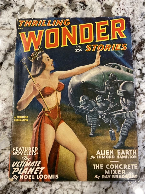 Thrilling Wonder Stories Pulp Apr 1949 Vol. 34 #1 VG