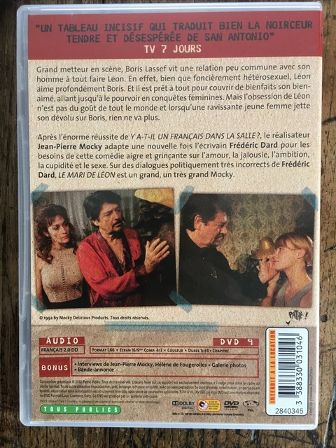 Collection Jean-Pierre Mocky : Le Mari De Leon ... Dard, San Antonio ... Dvd 2