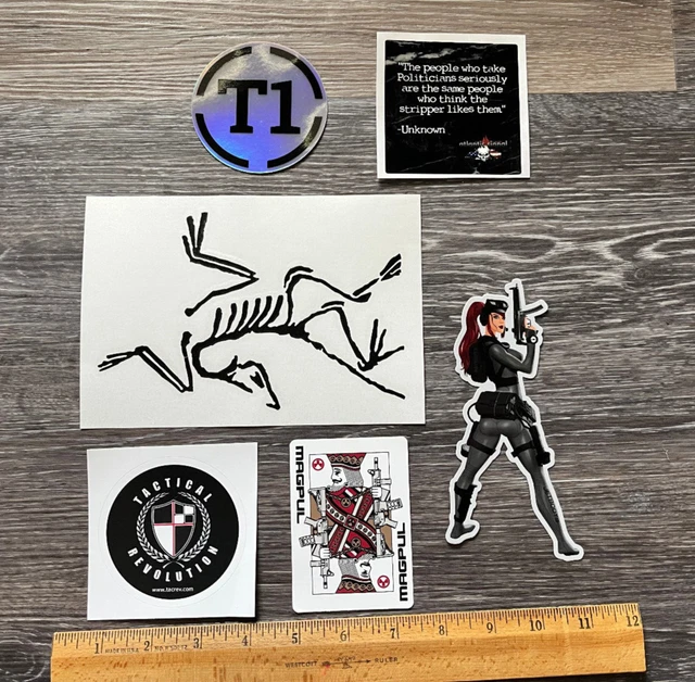 New Military Stickers: Arc Teryx, MAGPUL