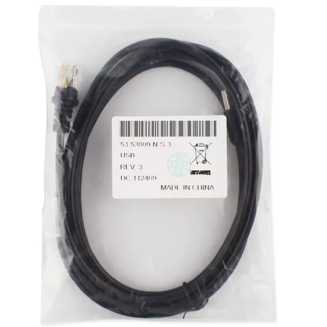 9FT USB Cable for Honeywell Metrologic MS7120 MS9540 MS5145 Barcode Scanner