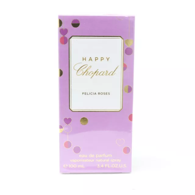 Happy Felicia Roses de Chopard eau de parfum 3,4 oz/100 ml spray nuevo con caja