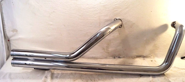 07 Honda VTX1300 R AFTERMARKET Hard Krome Chrome Exhaust Muffler 38-2080