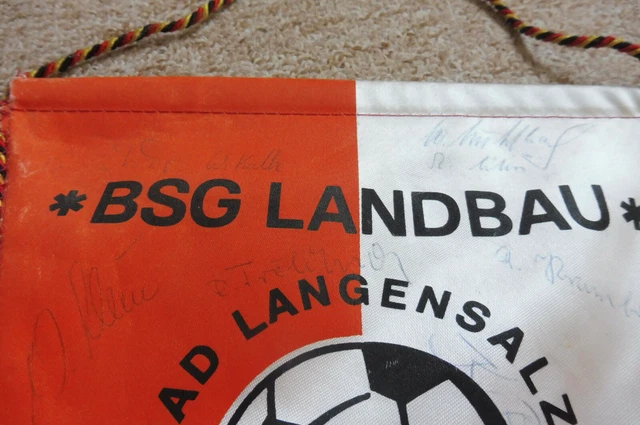 WIMPEL BSG MOTOR Eisenach DDR Thüringen Fussball Oberliga Liga Ostalgie rar EUR 16,49 - DE