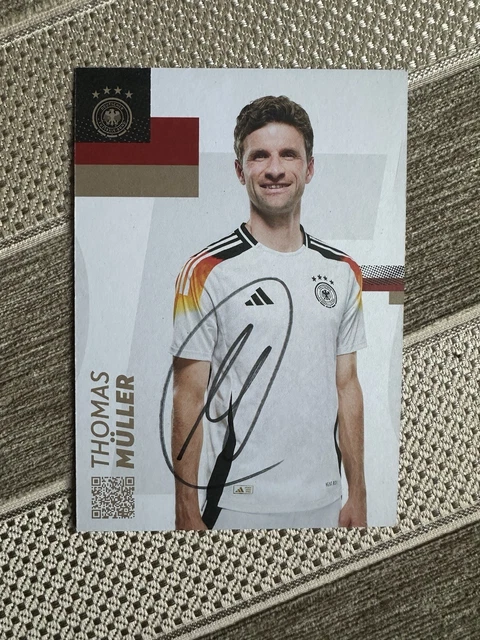 Autogrammkarte Thomas Hässler – DFB Weltmeister 1990, Original Signiert, Sammlerstück Fußball