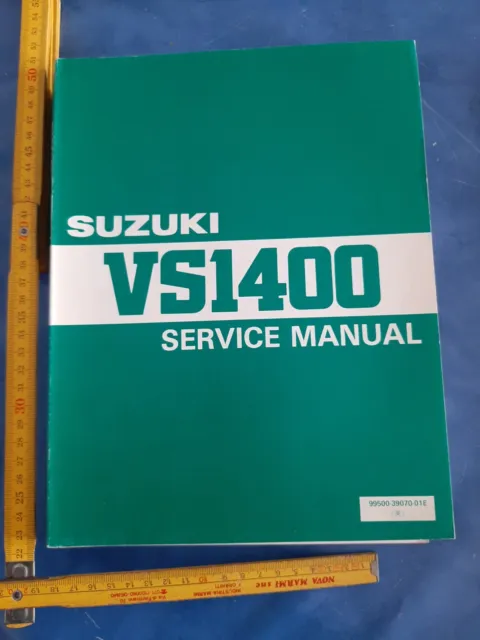 Suzuki 1400 1987 Service Owner's Manual Ingl Uso E Manutenzione Libretto Manuale
