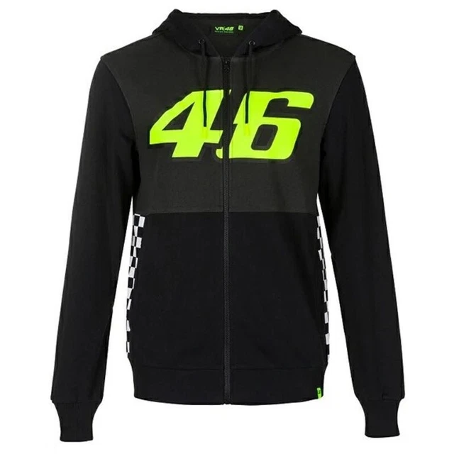Felpa Vr46 Racing Sport Nera The Doctor Valen Rossi Casual Moto Scooter Taglia M