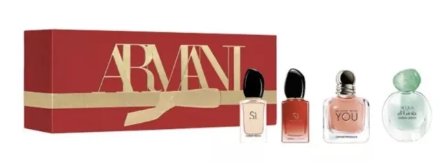 GIORGIO ARMANI SI Miniatures 4 Piece Gift set 34.95 PicClick UK