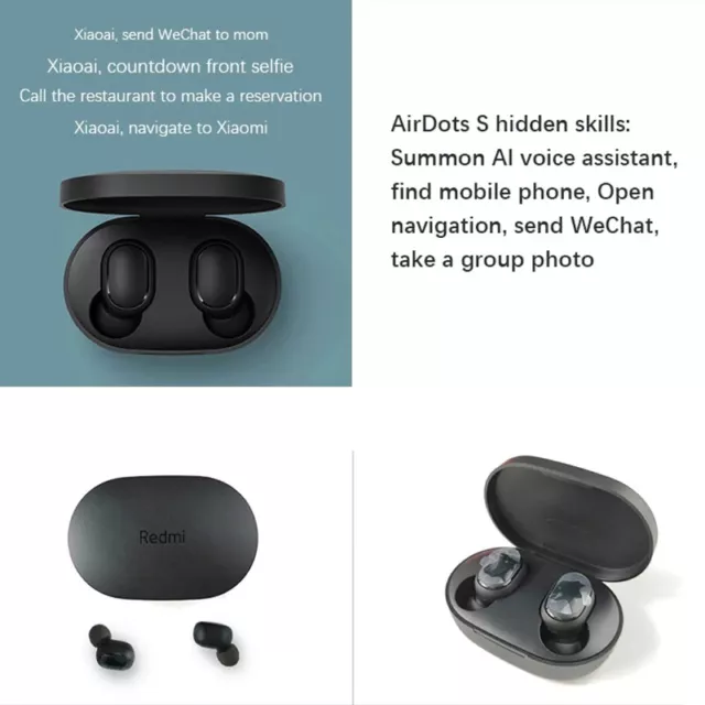 Auricolari Cuffie Bluetooth Xiaomi Airdots S Mi True Wireless Earbuds Basic 2 2