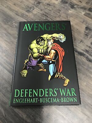 Avengers/Defenders War Hardcover HC OOP Marvel Rare Classic Story