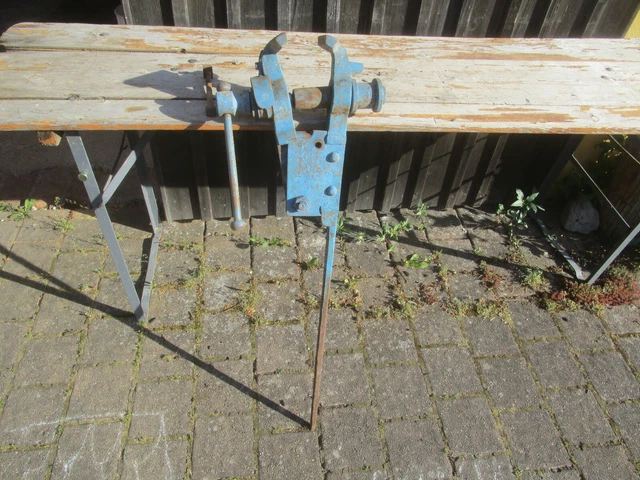 Alter Schraubstock