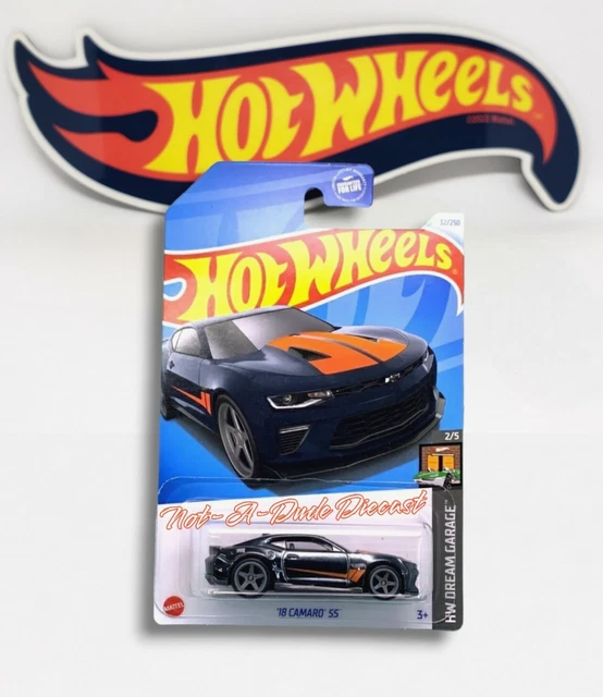 HOT WHEELS 2024 Super Treasure Hunt 18 Camaro SS US Card 🇺🇸 w/Protector