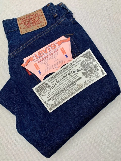 DEADSTOCK VINTAGE LEVIS 501 Jeans Made in Great Britain W29 L36 £ -  PicClick UK