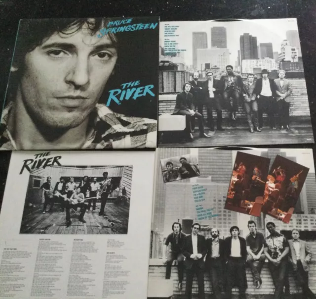 Vintage Vinyl Bruce Springsteen The River 2 12” LP CBS 84623  1980 With Booklet