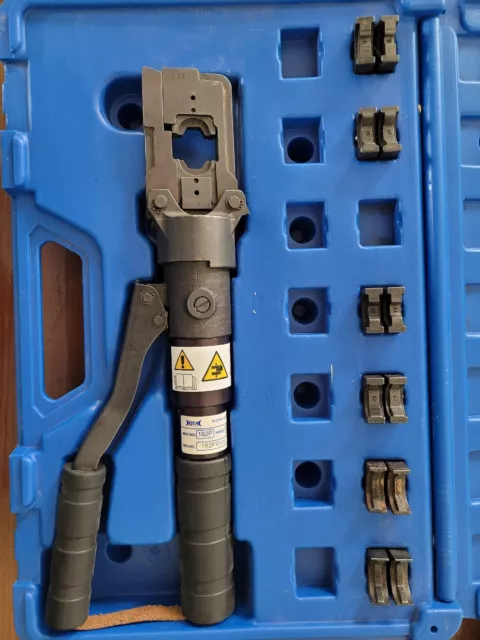 BM 182P - Pressa Idraulica manuale per capicorda in rame non isolati