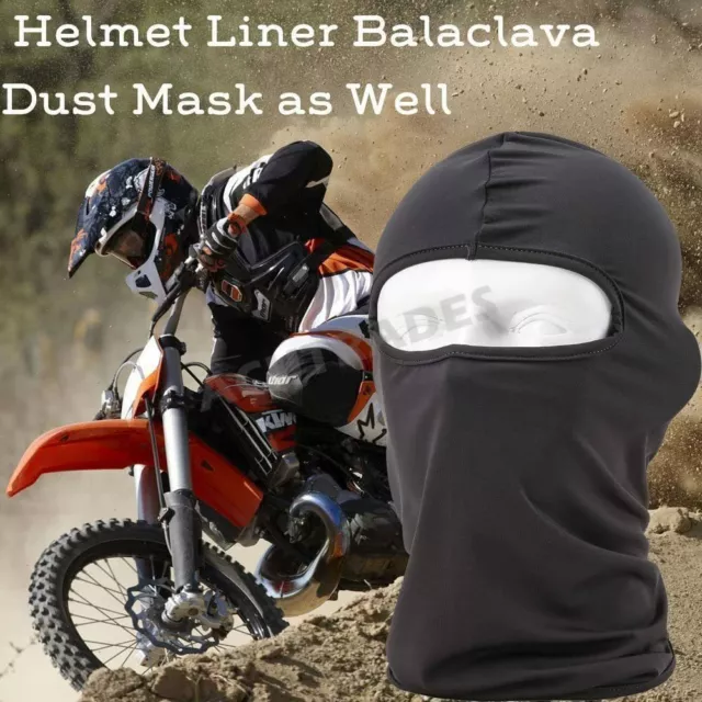 Balaclava Full Face Mask lycra Windproof Thin Motorcycle Cycling Ski Mask NSW