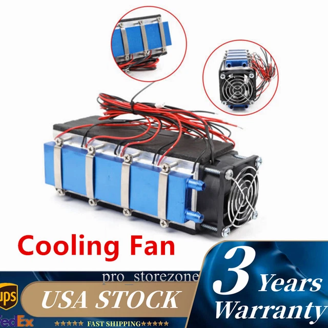 DIY SET 8CHIP TEC112706 Thermoelectric Peltier Module Water Cooler