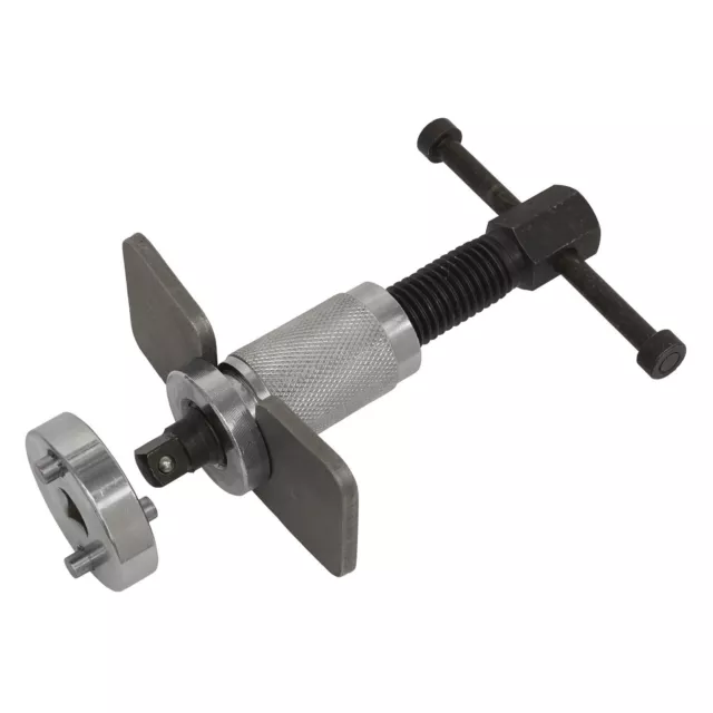 Sealey Rear Brake Calipers Brake Piston Wind-Back Tool with Double Adaptor VS024