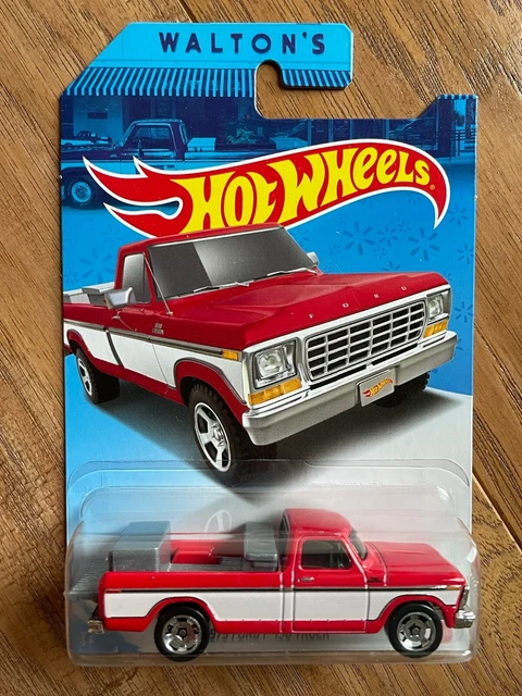 HOT WHEELS WALMART EXCLUSIVE SAM WALTON’S 1979 FORD F-150 TRUCK Red $14