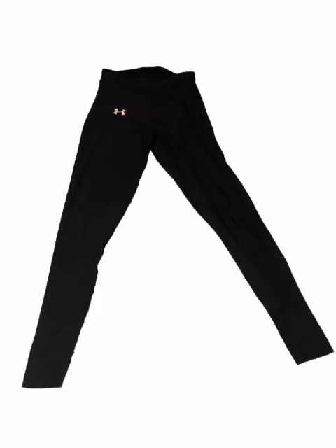 Under Armour Leggings Womens Size Small Heat Gear Black