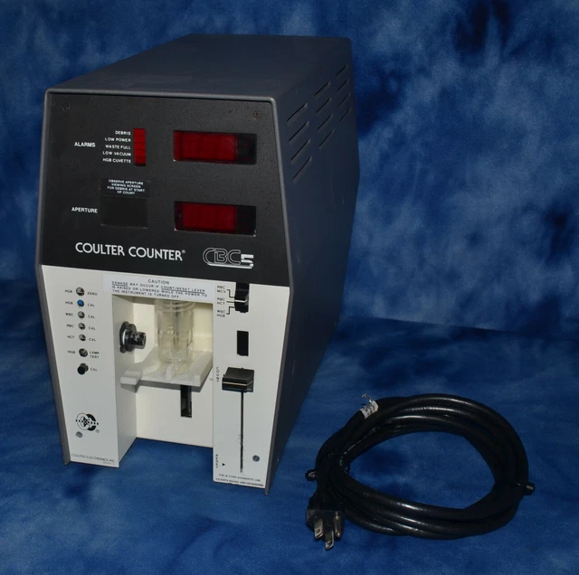 COULTER CBC Electronics 5 Coulter Counter Untested Local Business Liquidation