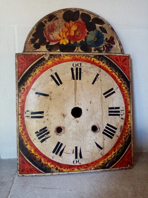 Cadran En Bois Pour Horloge Pendule Coucou Forêt Noire - Diamètre 13 Cm