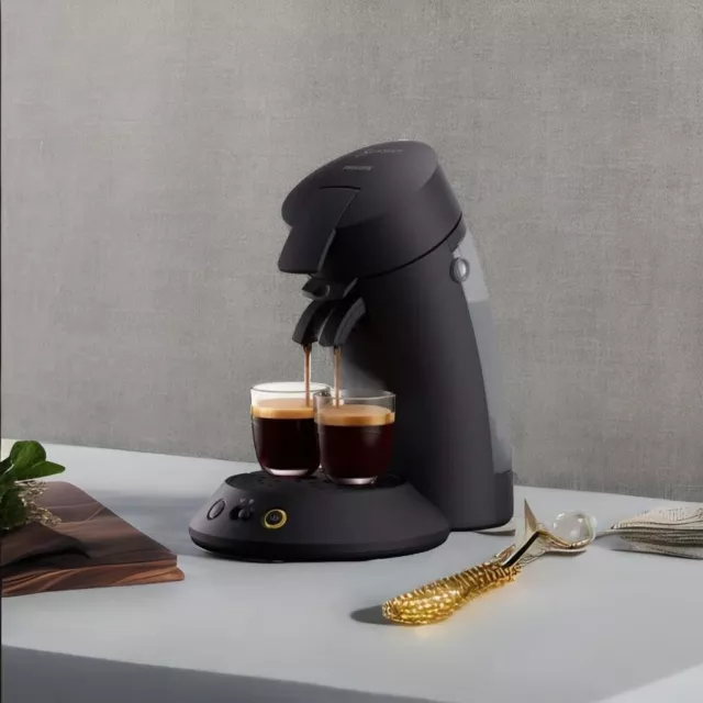 Machine à café dosette SENSEO ORIGINAL+ Philips, 1 ou 2 tasse, Noir