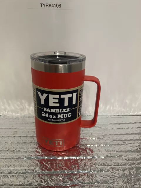 Yeti Rescue Red 24 Oz Mug/SOLD OUT ONLINE/RARE/BEER/EXCLUSIVE/LIMITED  EDITION
