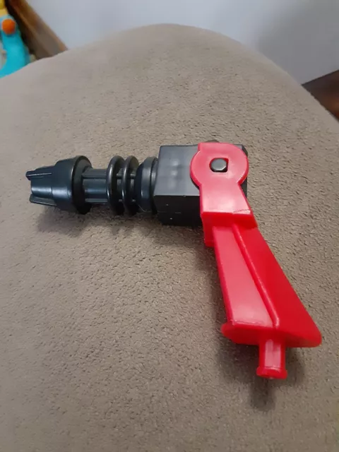 Toy figure Missile Rocket Launcher G1 joe Transformers batman Corp red and black