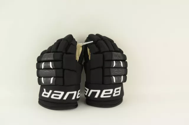 Bauer Boys Youth Sz L-XL 200 Series Knit Hockey Socks Navy NWT Elastic  Ankle