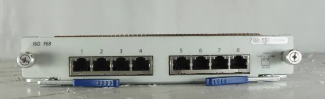 Juniper NS-ISG-FE8 8 Port Fast Ethernet Module COUIAEUBAA