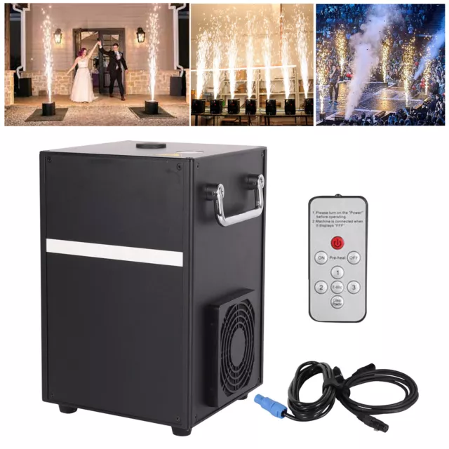 650W Cold Spark Firework Machine DJ Disco Stage Effect Machine Lighting Kit