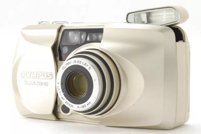 [NEAR MINT] Olympus Stylus Zoom 160 35mm Point & Shoot Film Camera From JAPAN