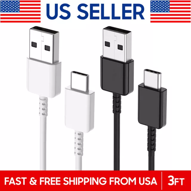 USB-C OEM Fast Charging Cable Cord Charger for Galaxy S23 S22 S21 Ultra S20 S10