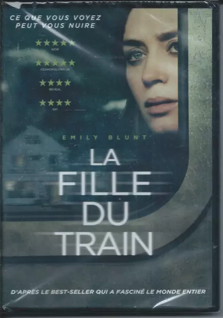 DVD La fille du Train  Emily Blunt  Thriller NEUF (envoi en suivi)