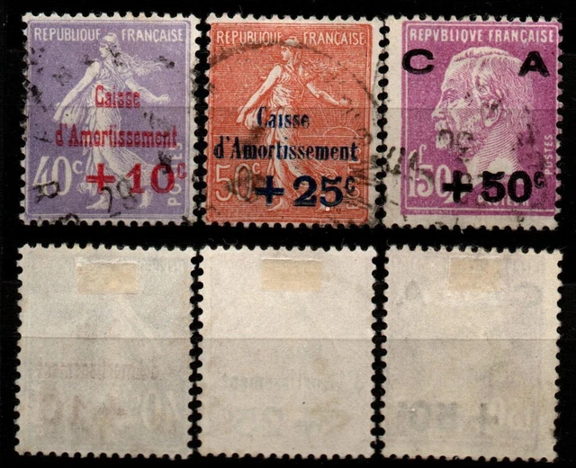 Frankreich - Mi 232-34 gest.