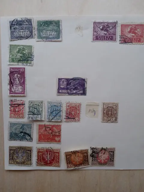 Polen  Briefmarken Sammlung Gestempelt 2