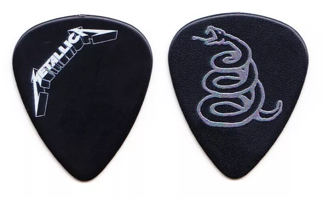 Metallica Black Coiled Snake Promo Guitar Pick Album - 2018