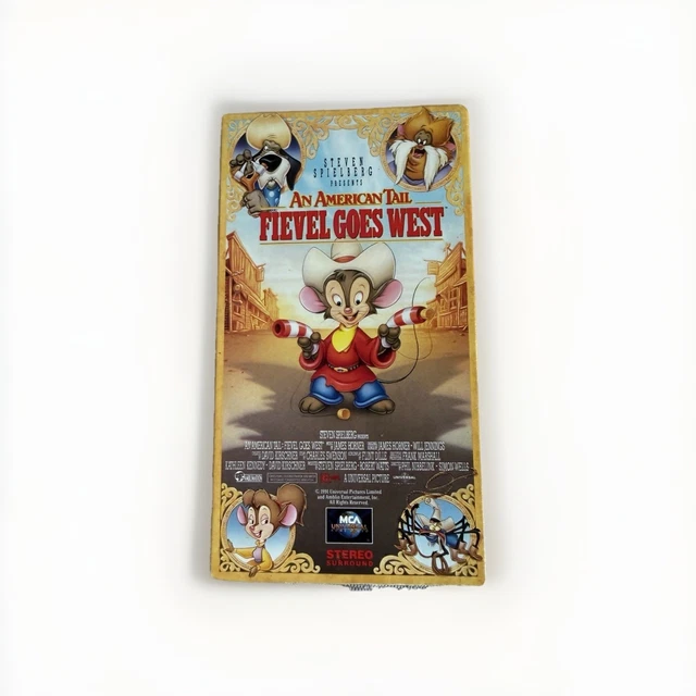 AN AMERICAN TAIL VHS Lot Fievel Goes West & Treasure of Manhattan ...