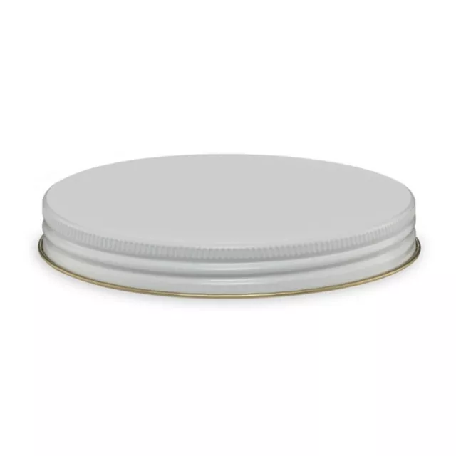 HOOSIER Canister Cookie Glass Jar Lid METAL W/ LINER FOR FRESHNESS