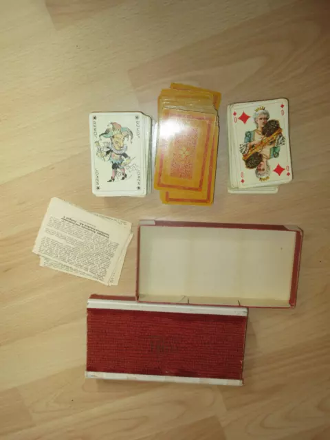 alte Spielkarten Canasta Samba 60er Jahre ASS Altenburger u. Stralsunder