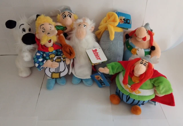 Peluches Astérix Collection des 60 ans