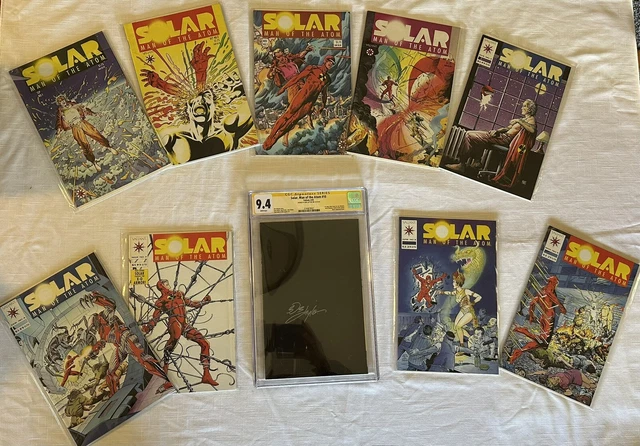 Solar-Man Of The Atom comic book issue #10 CGC 94.0 + white pages