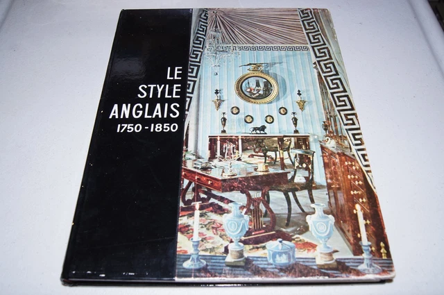 LE STYLE ANGLAIS 18th C. French Paris Victorian MCM VTG LARGE COFFEE TABLE BOOK