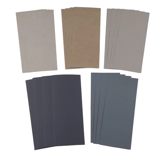 Micro Smerigliatrice Con 50 Carte Vetrate - Per Legno E Metalli, 5 Granature - Foto 2