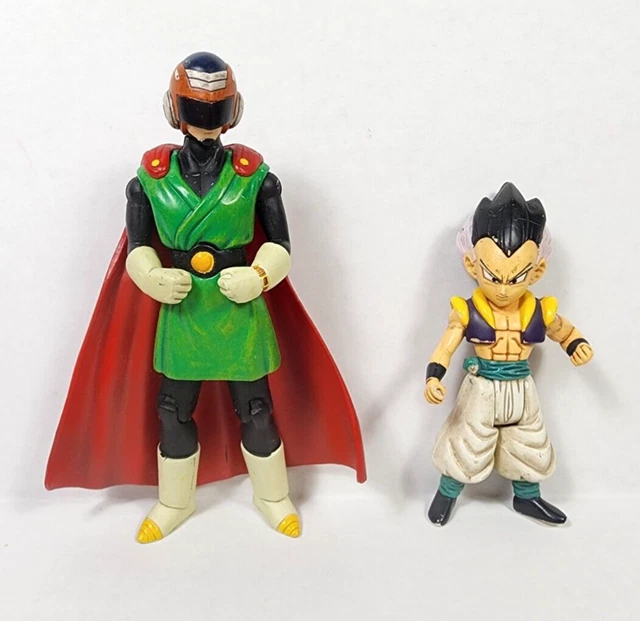 VINTAGE DRAGON BALL Z Action Figures Gohan Great Saiyaman & Gotenks