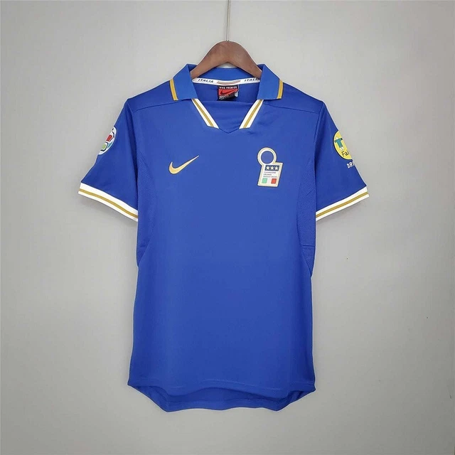 Maillot Italia 2000 - Totti #20 - Kappa - Bleu Domicile - Taille S - Issued/Non Porté En Match
