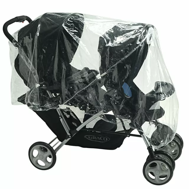 Raincover per Graco Stadium Duo Tandem Stadium Duo Twin 2