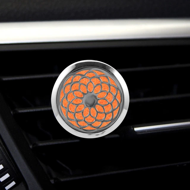 Car Air Purifier Clips Car Aromatherapy Clip Car Fragrance Diffuser Earth Tones