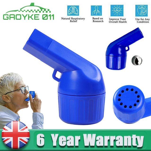 Mucus Clearance Lung Exerciser Device Breathing Removal Cleanse Treatment Aid UK