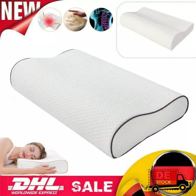 Ergonomisches Schlaf Memory Schaum Kopfkissen Pillow  Nackenkissen Schlafkissen